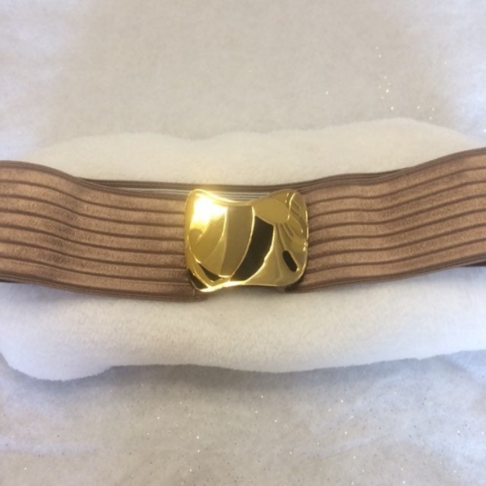 Brown & Gold Vintage Belt